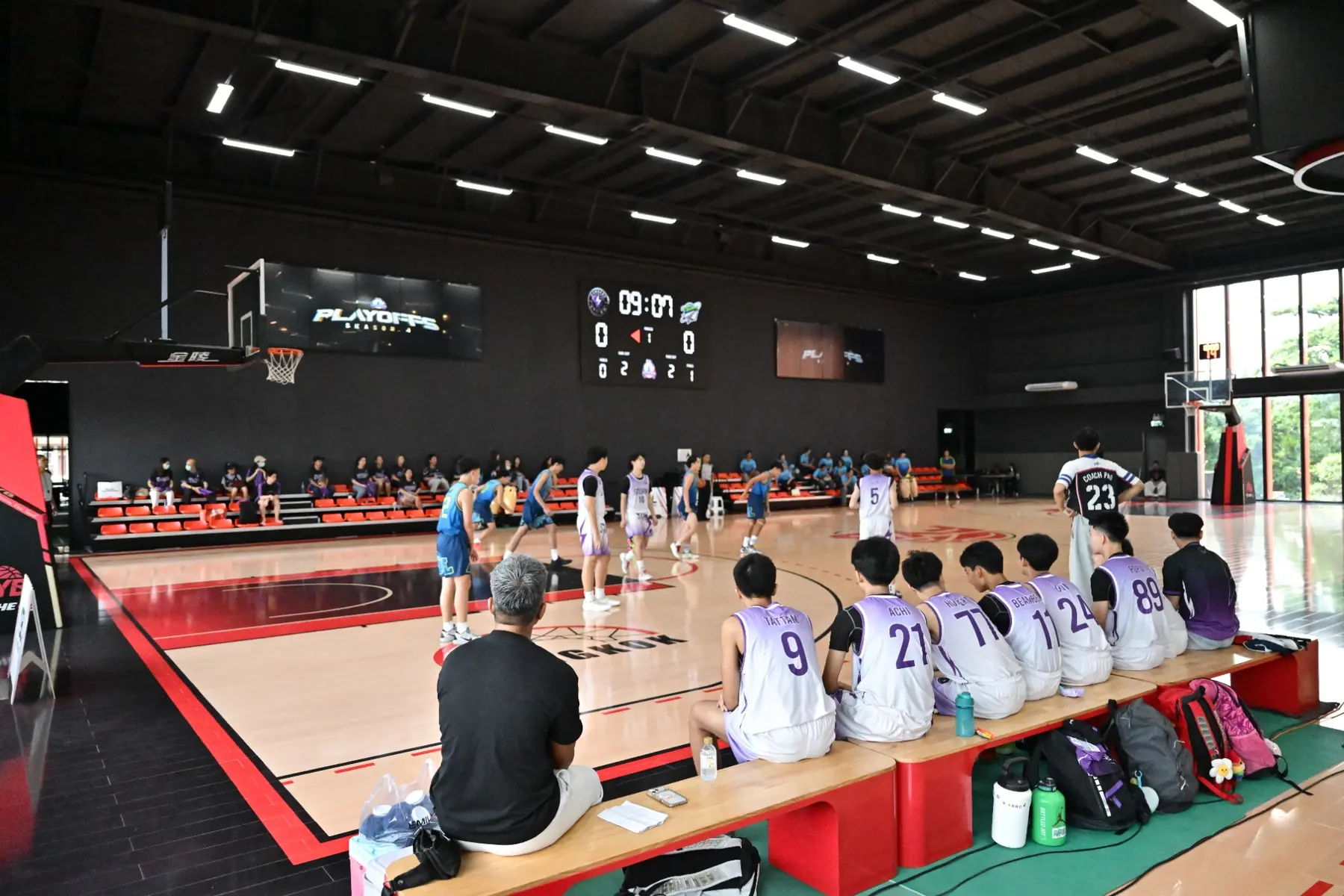 Youth basketball game day at THE O2 Bangkok